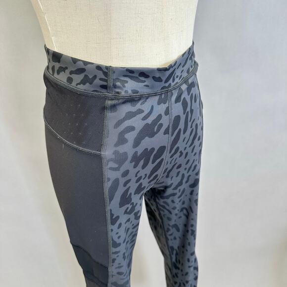 Lululemon Just Breathe Legging Pants Animal Swirl Deep Coal Light / Black Size 6 - Picture 9 of 16